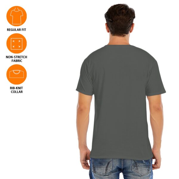 Unisex O-neck Short Sleeve T-shirt | 180GSM Cotton (DTF) - Image 14