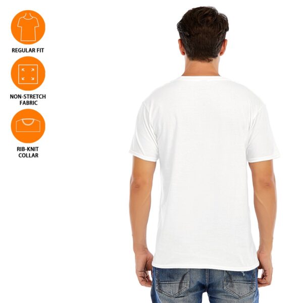 Unisex O-neck Short Sleeve T-shirt | 180GSM Cotton (DTF) - Image 4